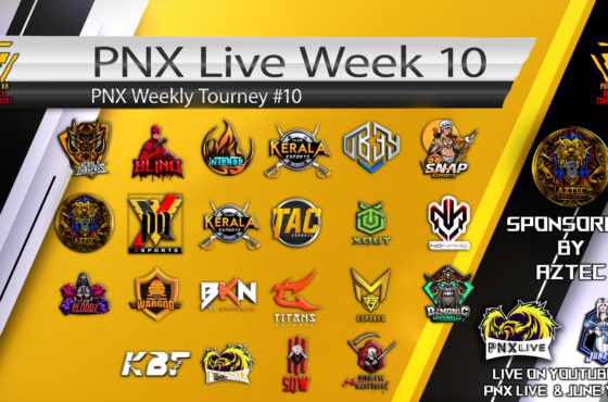 PNX eSports Weekly Tournament #10 Point Table