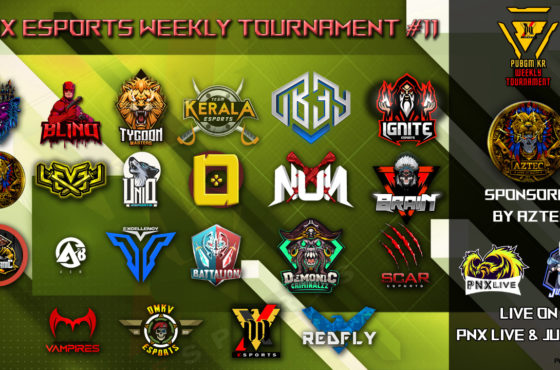 PNX eSports Weekly Tournament #11 Point Table