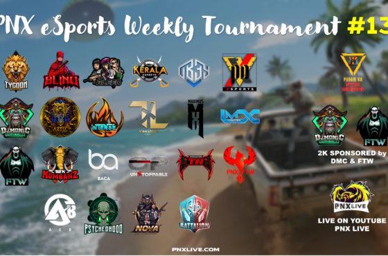 PNX eSports Weekly Tournament #13 Point Table